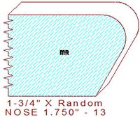 Nosing 1-3/4" - 13 Nosing 1-3/4" - 13