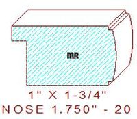 Nosing 1-3/4" - 20 Nosing 1-3/4" - 20