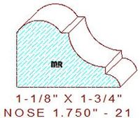 Nosing 1-3/4" - 21 Nosing 1-3/4" - 21