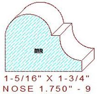 Nosing 1-3/4" - 9 Nosing 1-3/4" - 9