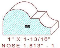 Nosing 1-13/16" - 1 Nosing 1-13/16" - 1