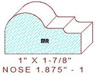 Nosing 1-7/8" - 1 Nosing 1-7/8" - 1