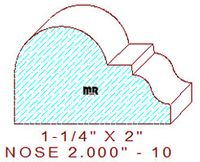 Nosing 2" - 10 Nosing 2" - 10