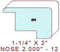 Nosing 2" - 12 Nosing 2" - 12