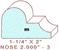 Nosing 2" - 3 Nosing 2" - 3