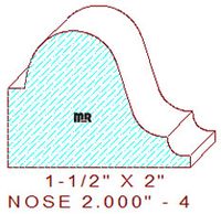 Nosing 2" - 4 Nosing 2" - 4