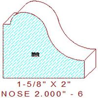 Nosing 2" - 6 Nosing 2" - 6