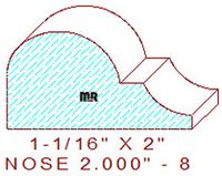 Nosing 2" - 8 Nosing 2" - 8