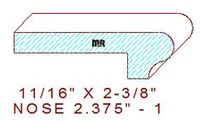 Nosing 2-3/8" - 1 Nosing 2-3/8" - 1