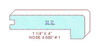 Nosing 4" - 1 Nosing 4" - 1
