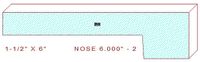 Nosing 6" - 2 Nosing 6" - 2