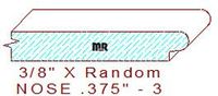Nosing 3/8" - 3 Nosing 3/8" - 3