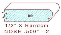 Nosing 1/2" - 2 Nosing 1/2" - 2