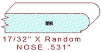 Nosing 17/32" Nosing 17/32"