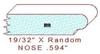 Nosing 19/32" Nosing 19/32"