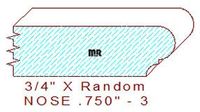 Nosing 3/4" - 3