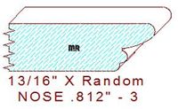 Nosing 13/16" - 3 Nosing 13/16" - 3