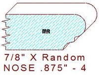 Nosing 7/8" - 4 Nosing 7/8" - 4