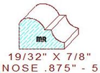 Nosing 7/8" - 5 Nosing 7/8" - 5