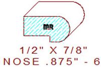 Nosing 7/8" - 6 Nosing 7/8" - 6