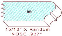 Nosing 15/16" Nosing 15/16"