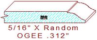 Ogee 5/16" Ogee 5/16"