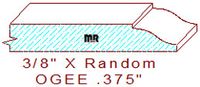 Ogee 3/8" Ogee 3/8"