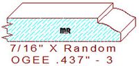 Ogee 7/16" - 3