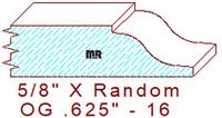 Ogee 5/8" - 16 Ogee 5/8" - 16