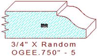 Ogee 3/4" - 5