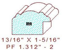 Picture Frame 1-5/16" - 2 Picture Frame 1-5/16" - 2