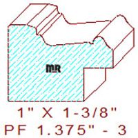 Picture Frame 1-3/8" - 3 Picture Frame 1-3/8" - 3