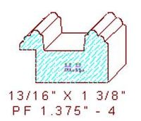 Picture Frame 1-3/8" - 4 Picture Frame 1-3/8" - 4