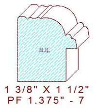 Picture Frame 1-3/8" - 7 Picture Frame 1-3/8" - 7