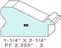 Picture Frame 2-1/4" - 2 Picture Frame 2-1/4" - 2