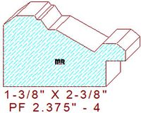 Picture Frame 2-3/8" - 4 Picture Frame 2-3/8" - 4