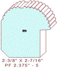 Picture Frame 2-3/8" - 5 Picture Frame 2-3/8" - 5