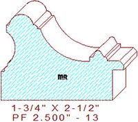 Picture Frame 2-1/2" - 13