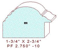 Picture Frame 2-3/4" - 10 Picture Frame 2-3/4" - 10
