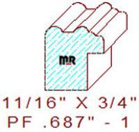 Picture Frame 11/16" - 1 Picture Frame 11/16" - 1