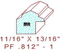 Picture Frame 13/16" - 1 Picture Frame 13/16" - 1