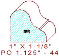 Applied Moulding 1-1/8" - 44
