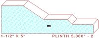 Plinth Block 5" - 2