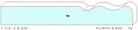 Plinth Block 8-5/8" - 10 Plinth Block 8-5/8" - 10