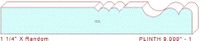Plinth Block 9" - 1 Plinth Block 9" - 1