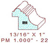 Panel Moulding 1" - 22