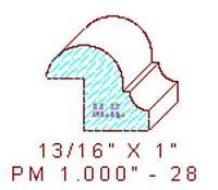 Panel Mould 1" - 28 Panel Mould 1" - 28