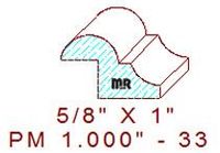Panel Mould 1" - 33 Panel Mould 1" - 33