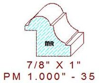 Panel Mould 1" - 35 Panel Mould 1" - 35