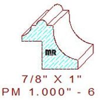 Panel Mould 1" - 6 Panel Mould 1" - 6